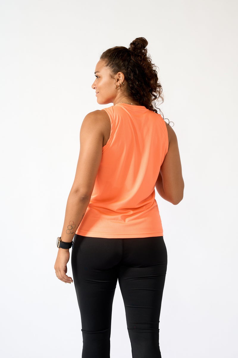 Beyond Women’s Orange Sleeveless Top - Image 2